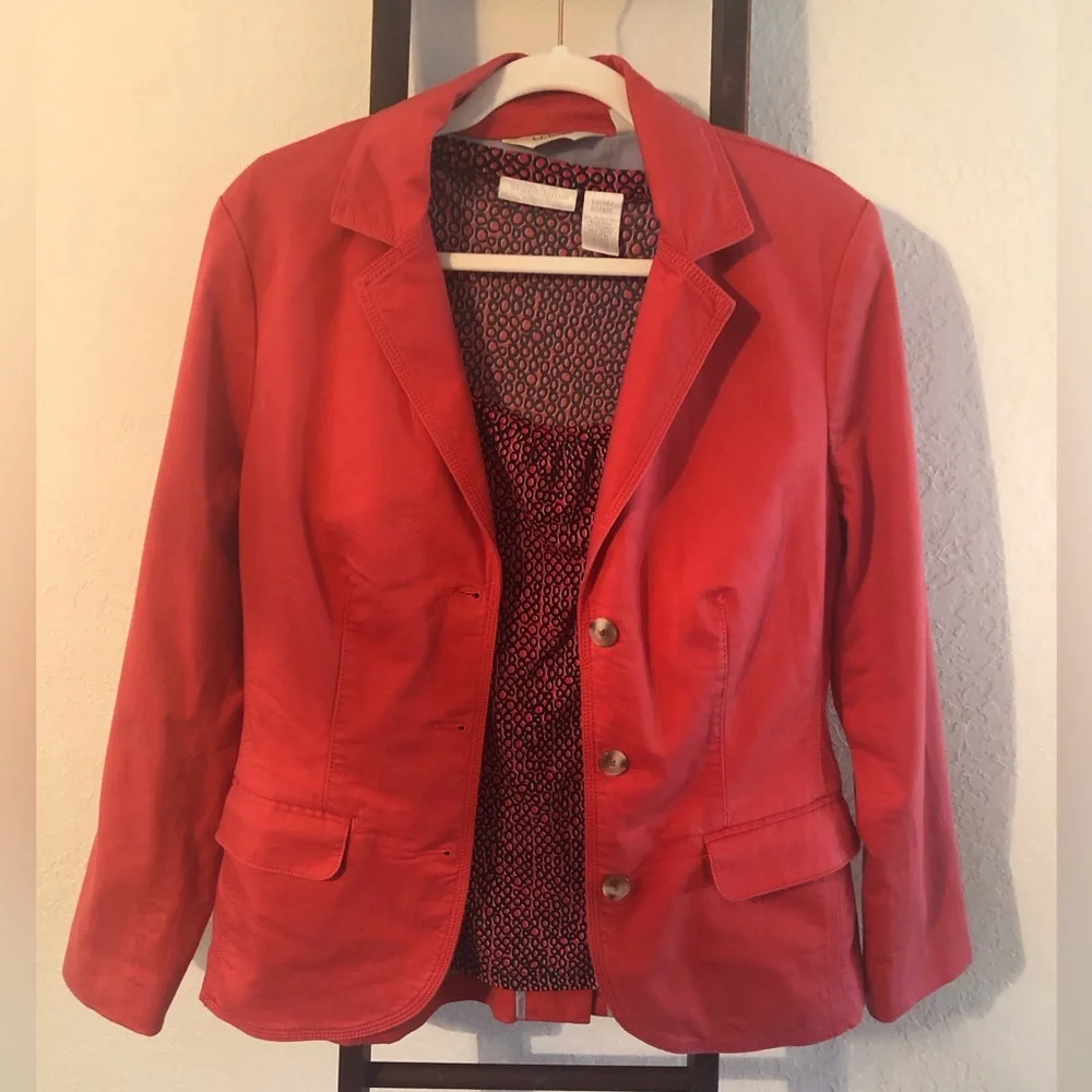 LL Bean Blazer Medium NWOT - Picture 1 of 7